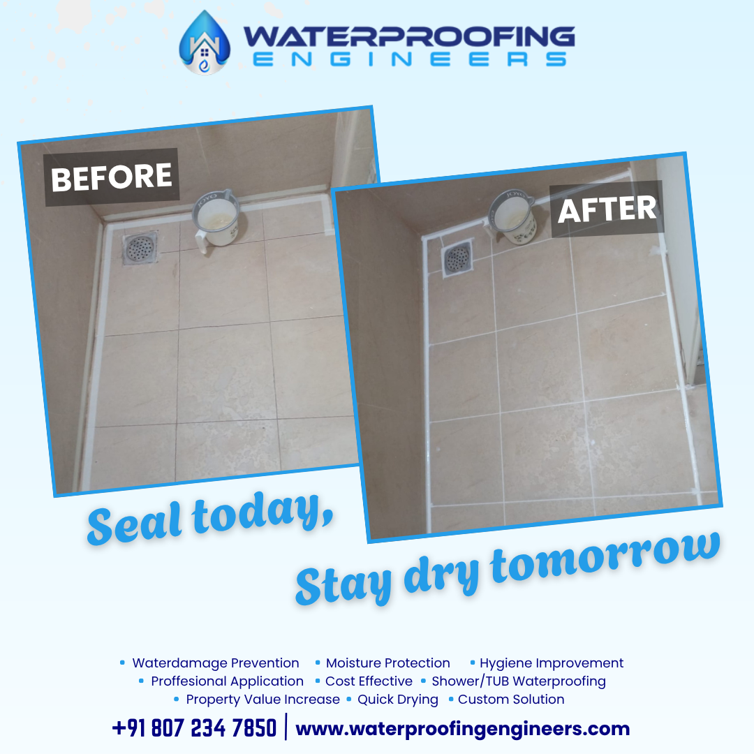 Waterproofing Engineers – Trusted Experts for Complete Bathroom Waterproofing Work in villivakkam