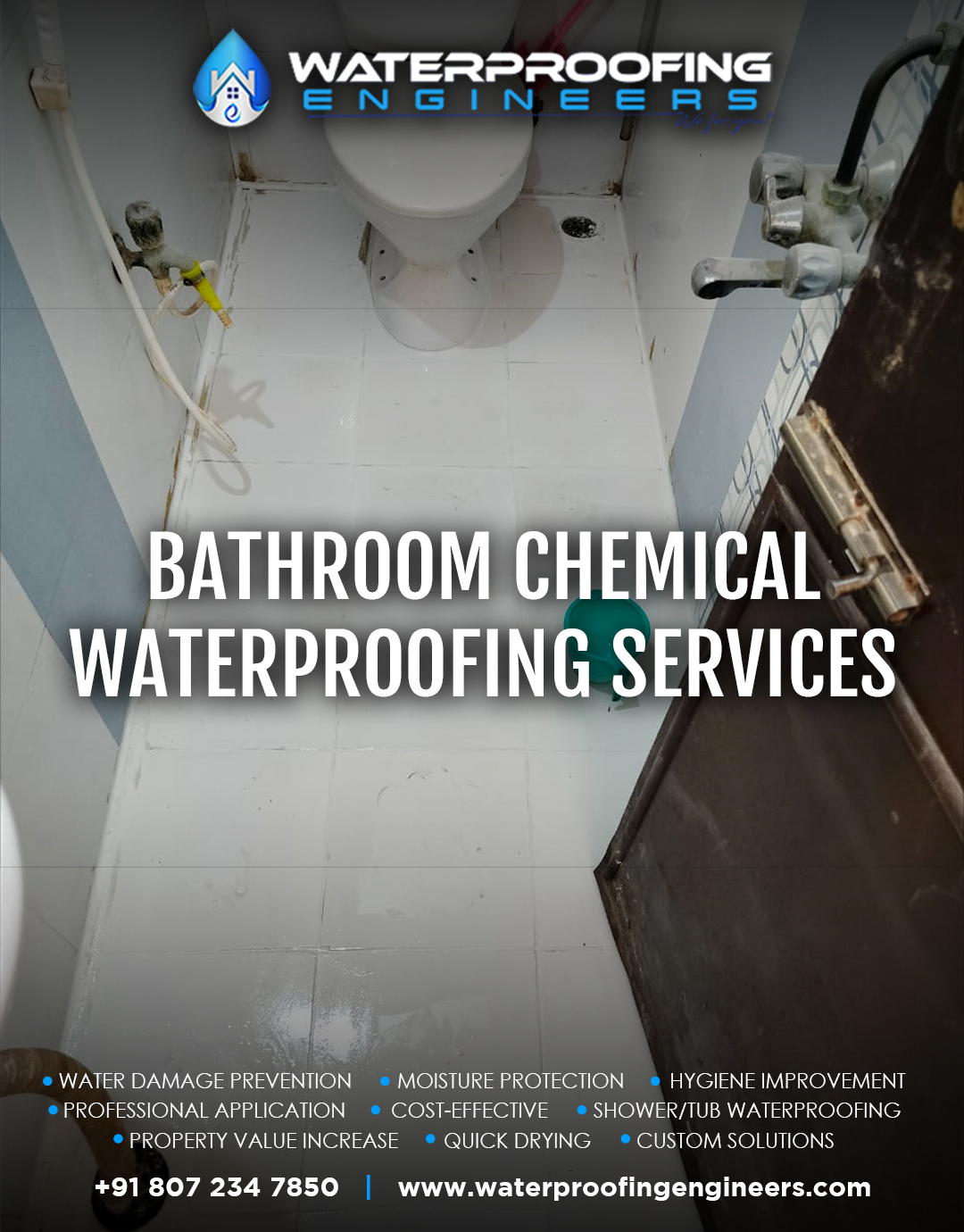 Cracks, seepage, leaks? We fix it all with long-lasting waterproofing backed by science and experience