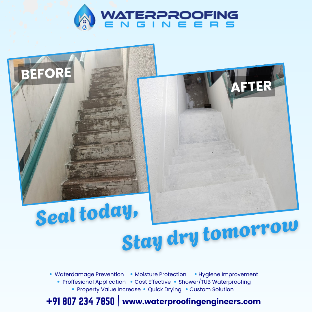 Waterproofing Engineers – Trusted Experts for Complete Terrace Waterproofing Work in Chennai