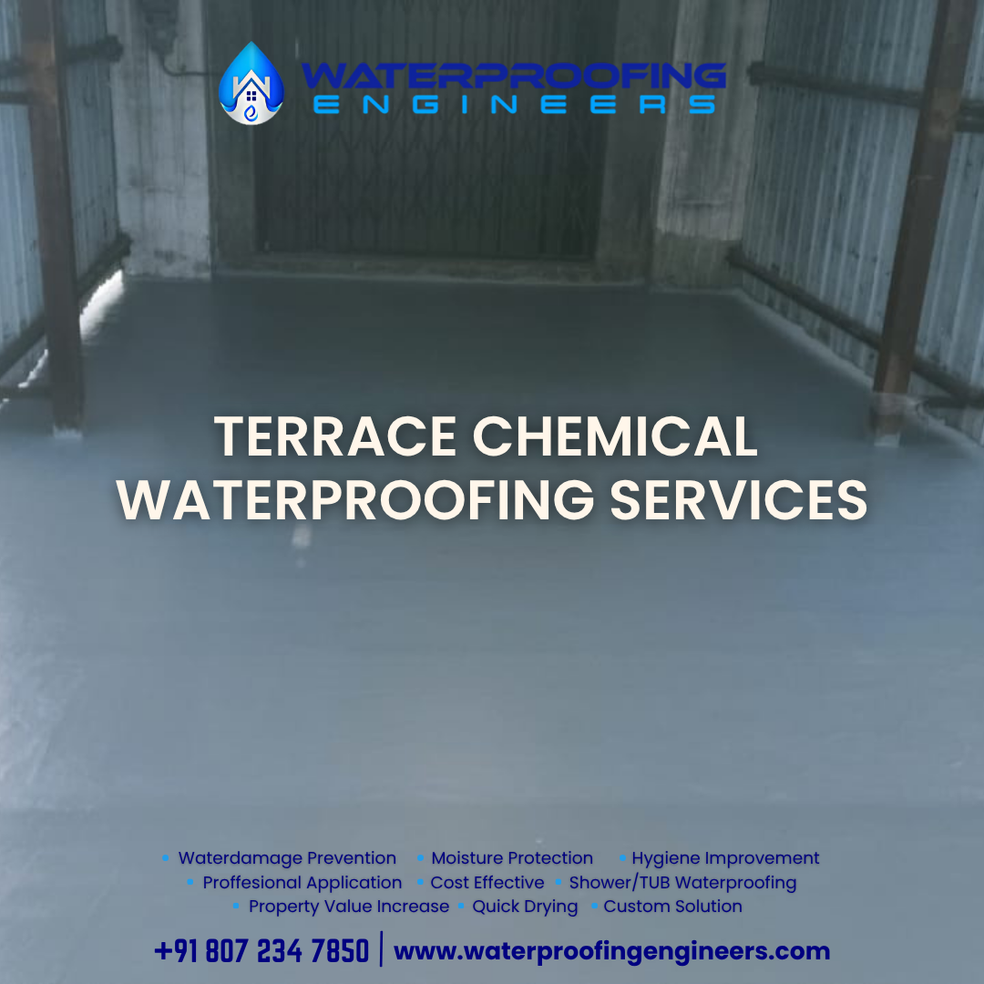 Waterproofing Engineers – Trusted Experts for Complete Terrace Waterproofing Work in Chennai