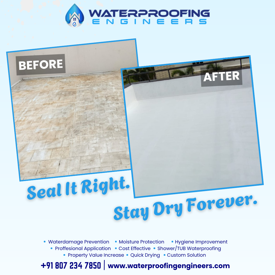 Professional Waterproofing Services for Residential & Commercial Buildings